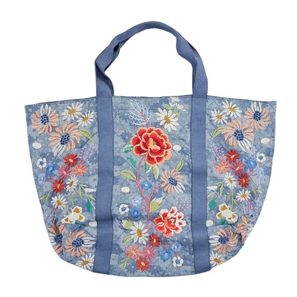 Johnny Was Marissa Beach Tote Bag, Multicolor - W07923-5